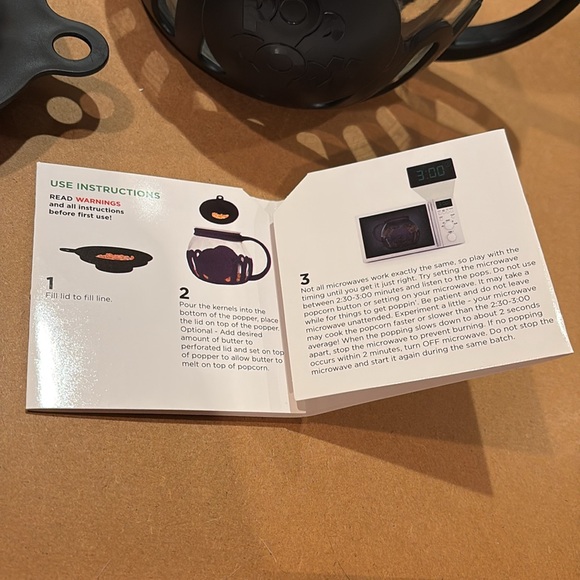 Ecolution Popcorn Popper for microwave use - Picture 3 of 4